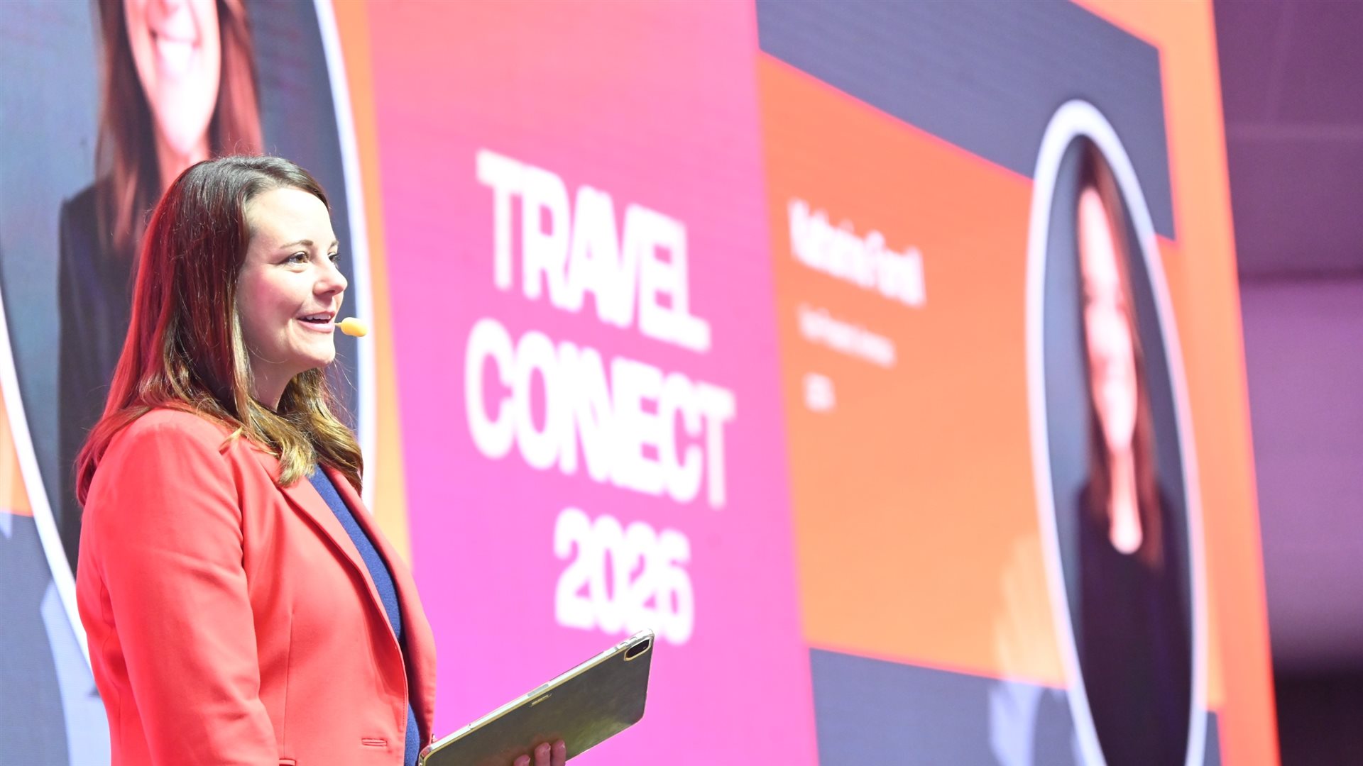 Katharine Farrell, da GBTA, trouxe dados globais das viagens corporativas e n&uacute;meros exclusivos de S&atilde;o Paulo