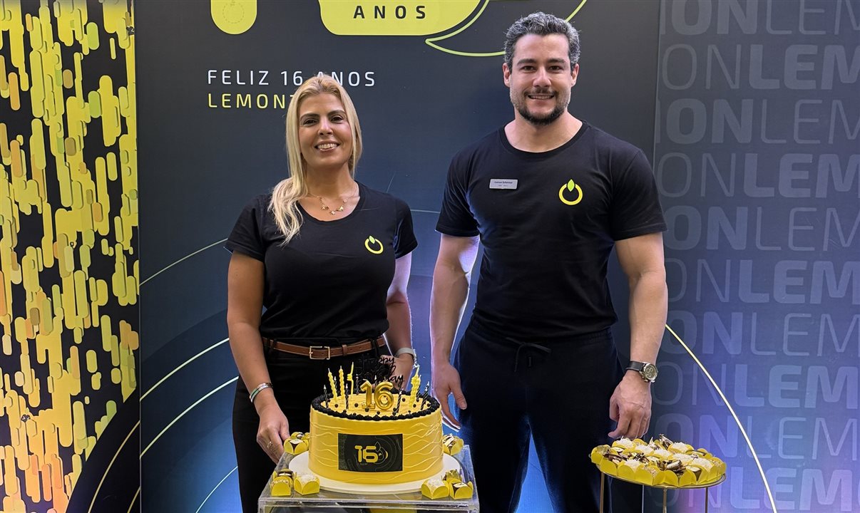Juliana Costa e Lucian Schrmer, da Lemontech