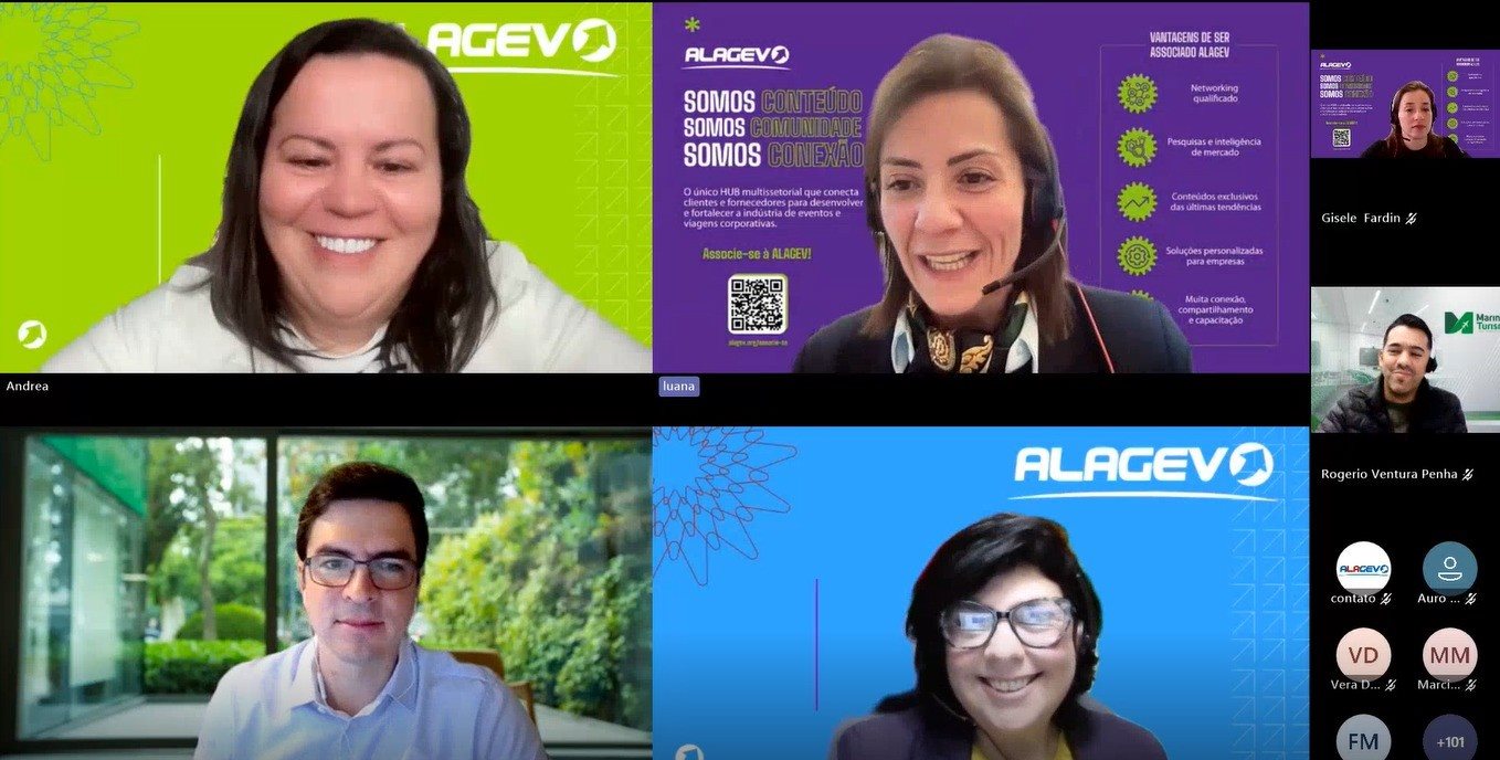 Webinar “Index 2026 para Viagens e Eventos Corporativos” promovido pela Alagev com oeconomista Guilherme Dietze