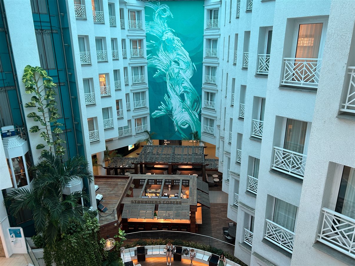 Lobby do hotel