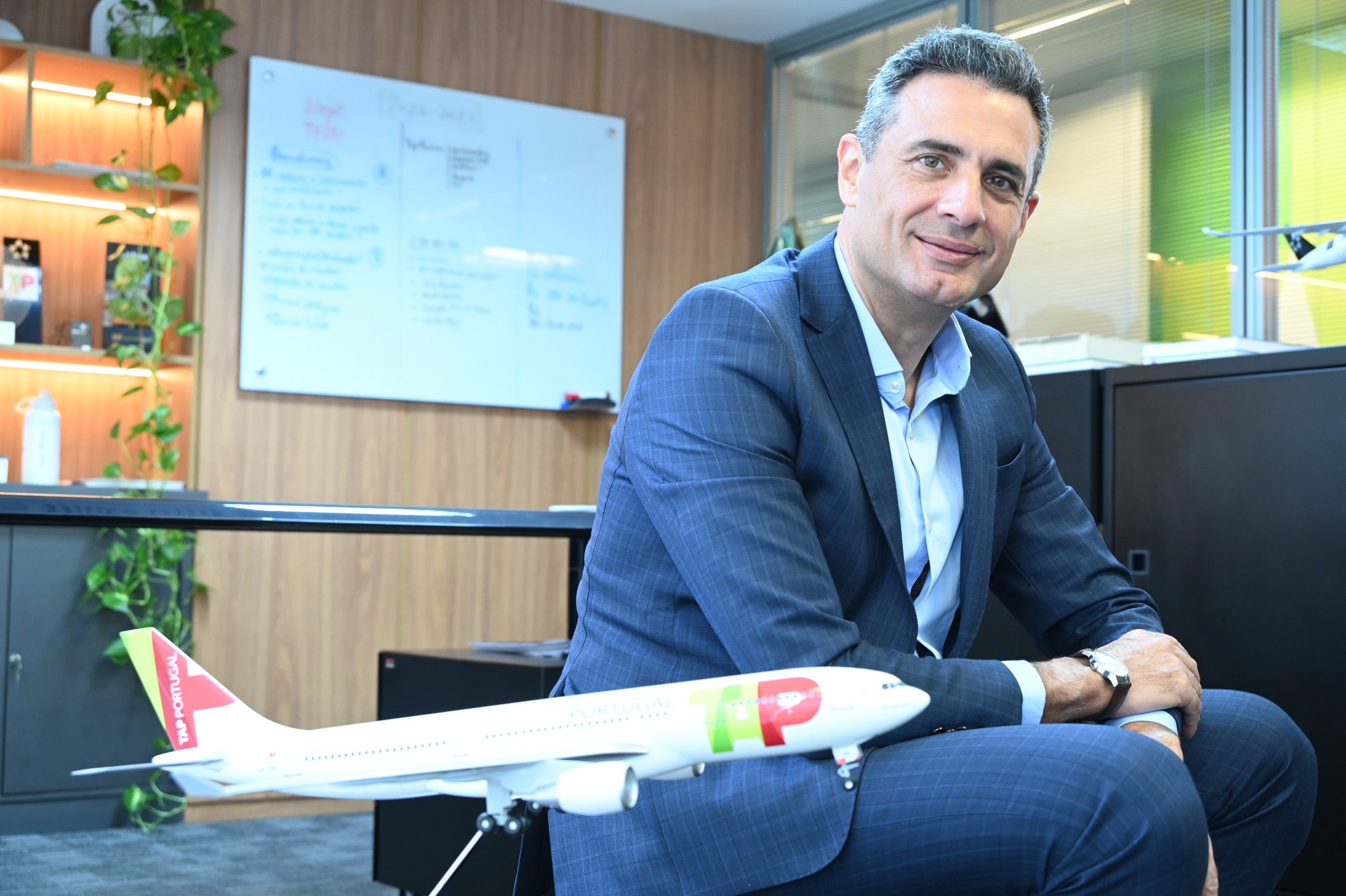 Carlos Antunes, diretor-geral da TAP nas Américas