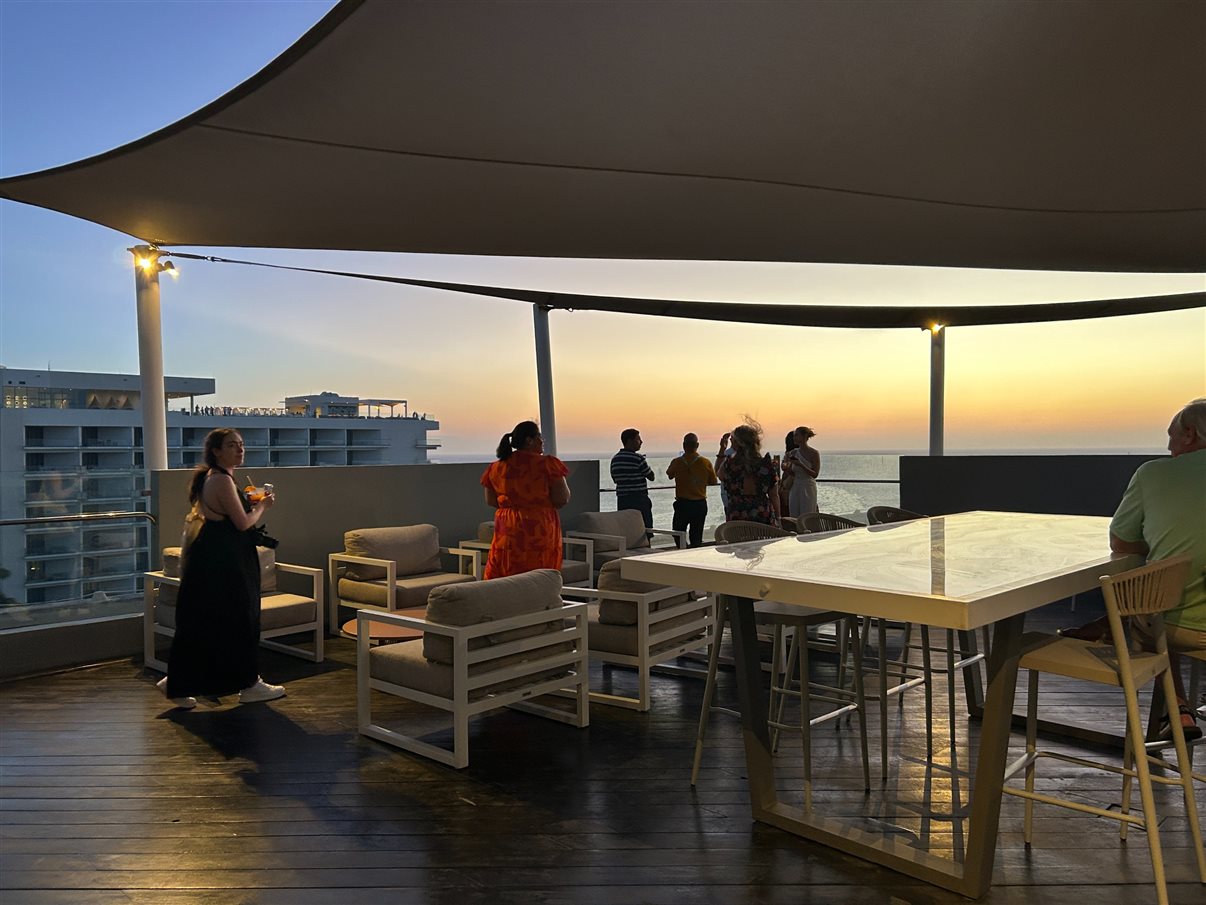 Rooftop para h&oacute;spedes exclusivos