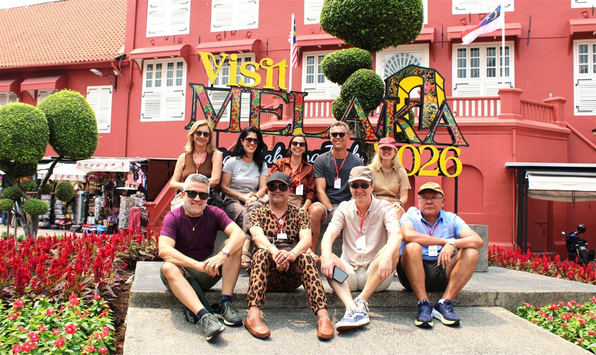 Agentes de viagens na cidade de Malaca