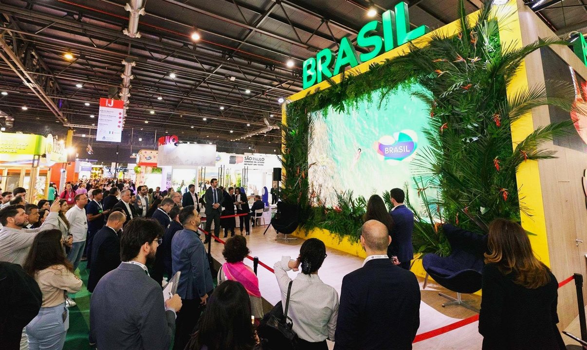 Destaque para os mais de 300 metros quadrados da Embratur