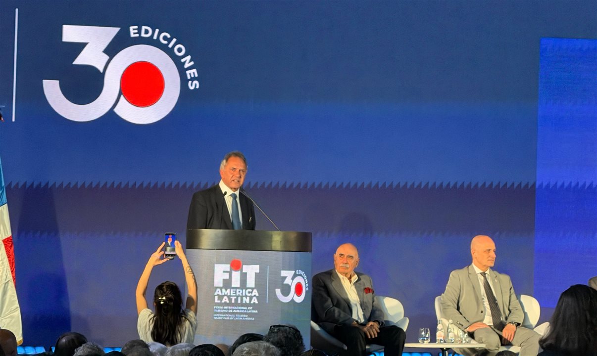 Daniel Scioli, secretário de Turismo da Argentina, 