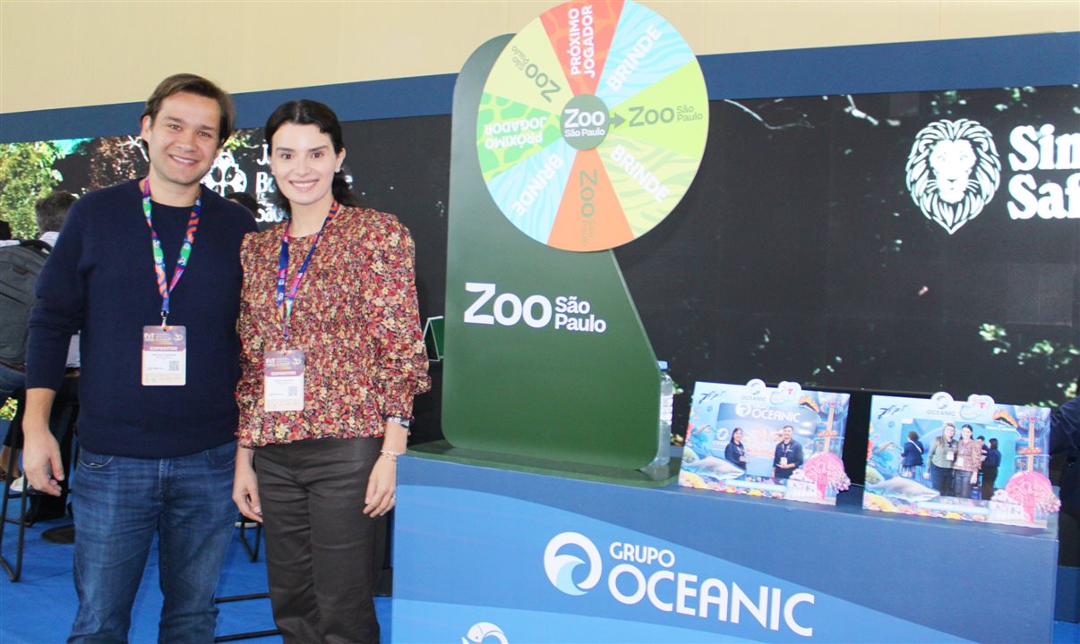 Kiko Buerger, CEO do Grupo Oceanic, e Jenifer Buerger, diretora do Grupo Oceanic