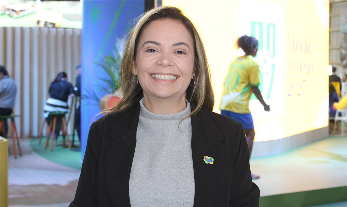 Saskia Lima, gerente de Gestão de Gabinete da Embratur
