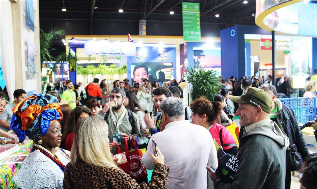 Público final dominou o pavilhão do Brasil neste segundo dia de FIT 2026