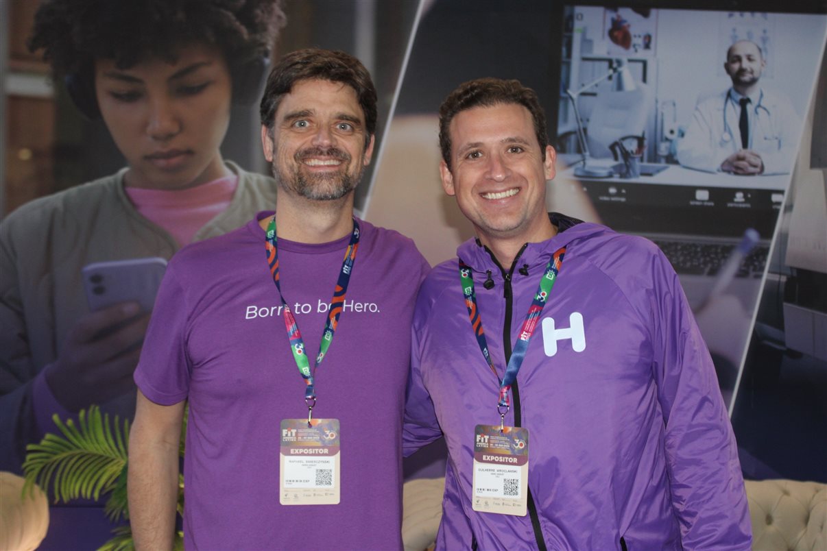 Raphael Swierczynski e Guilherme Wroclawski, da Hero Seguros