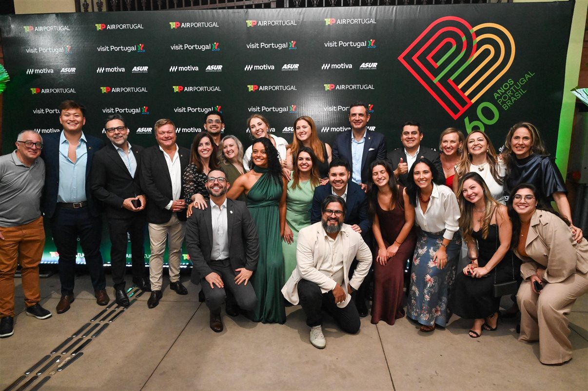Time da TAP Air Portugal no Brasil (veja mais fotos no álbum ao fim da notícia)