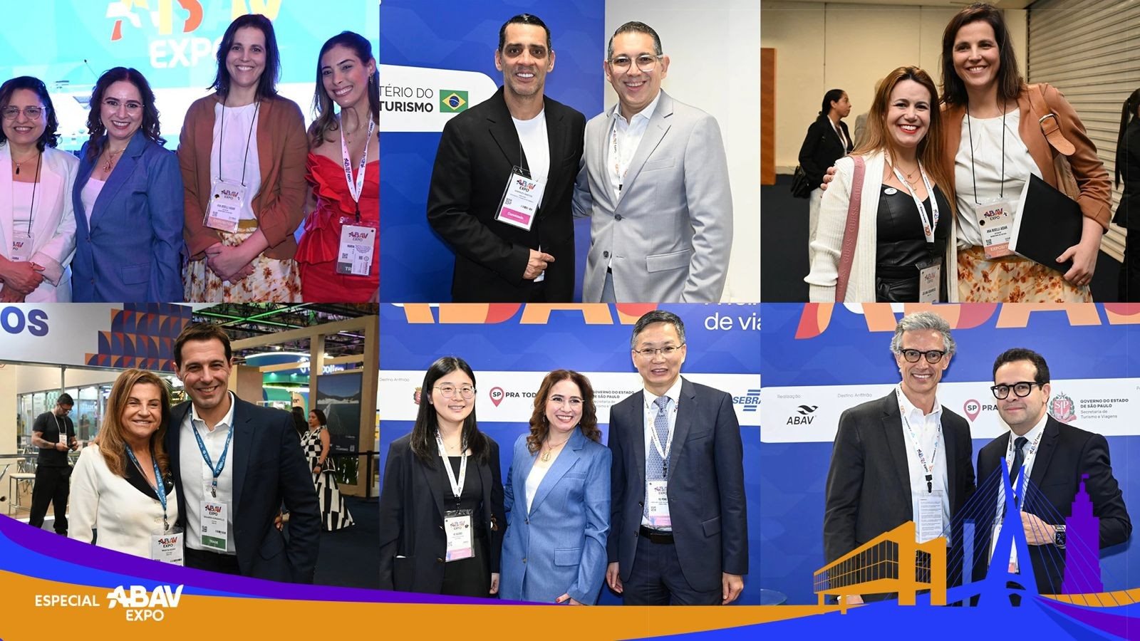 Profissionais presentes nesta Abav Expo 2026