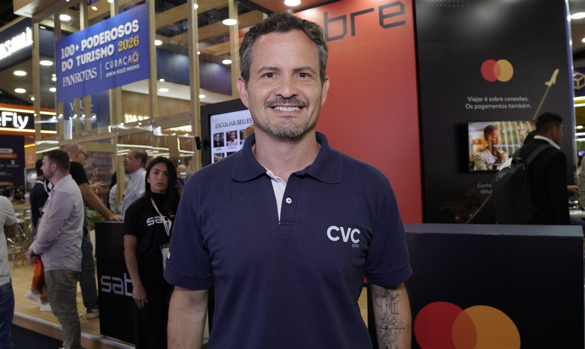Renzo Mello, diretor de Produtos Aéreos, Internacionais e Marítimos da CVC Corp<br/>