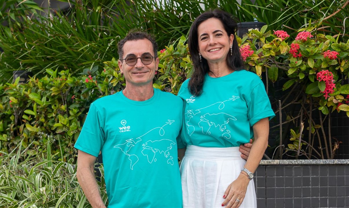 Régis e Natalia Abreus, da Wee Travel