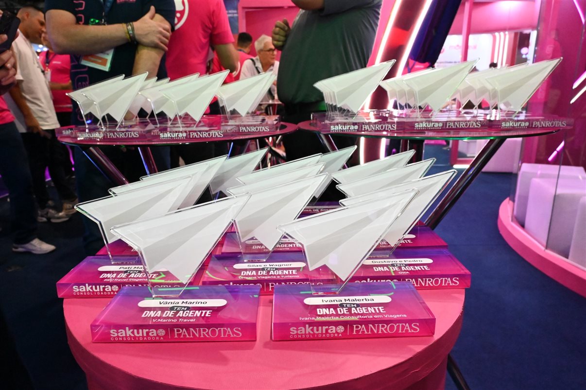 Troféu do prêmio DNA de Agente