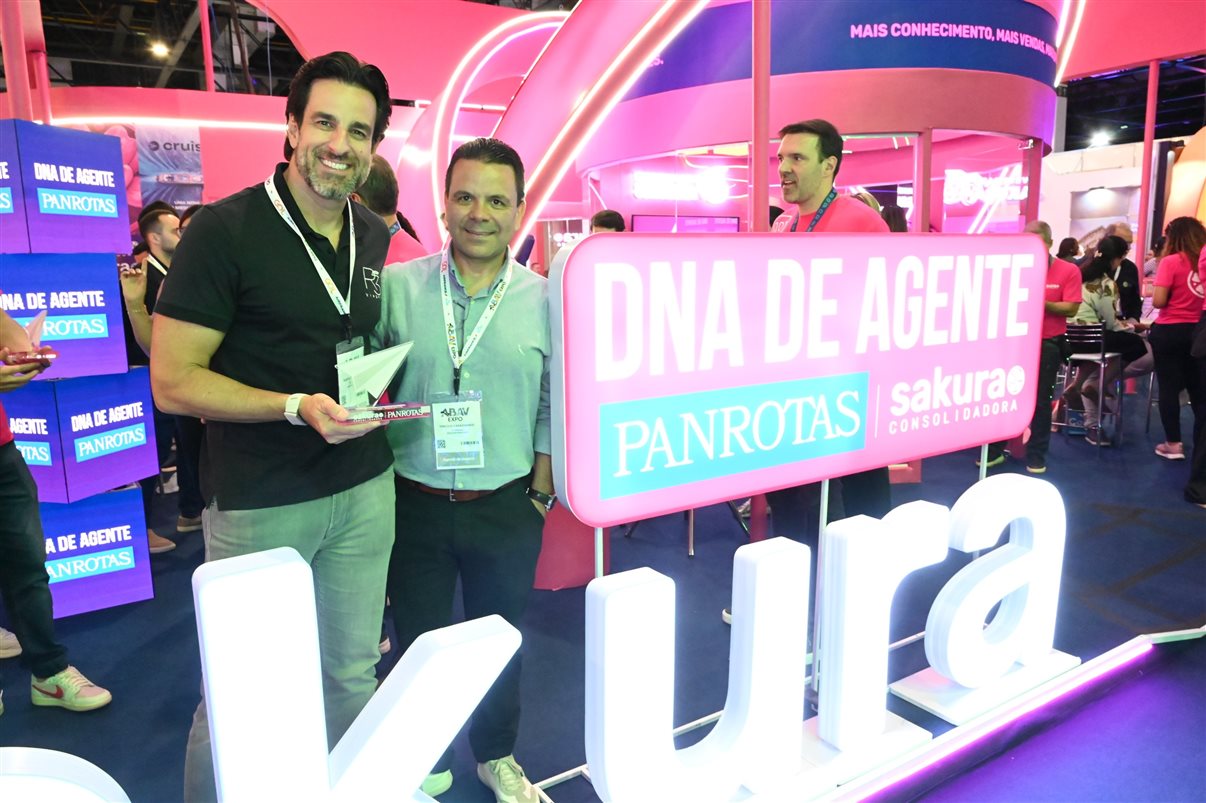 Roberto Ruiz e Vinicius Casagrande, da R3 Viagens