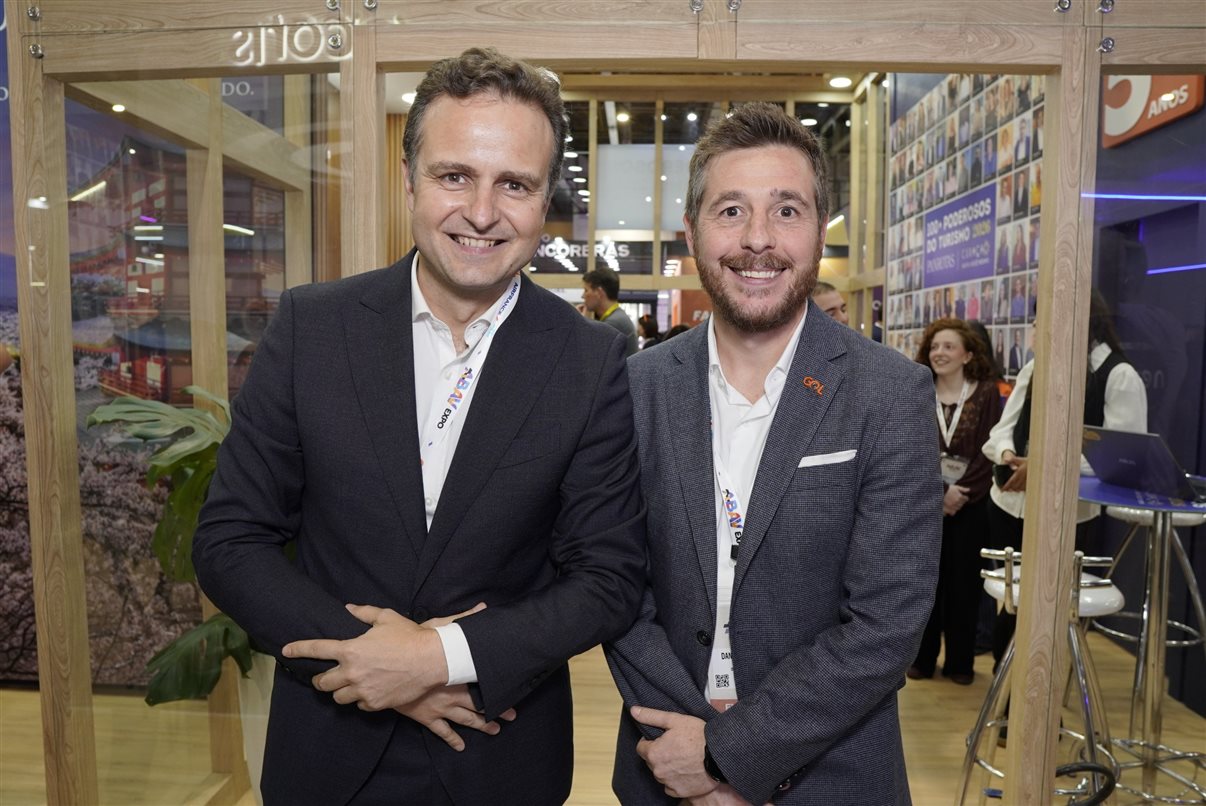 Guilhem Mallet, diretor da Air France-KLM na América do Sul, com Danillo Barbizan, diretor comercial da Gol
