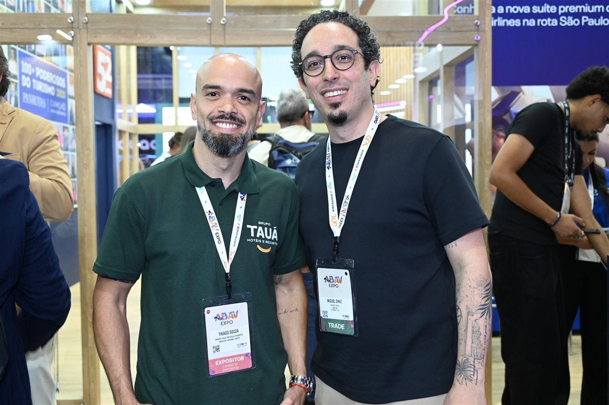 Thiago Souza e Miguel Diniz, do Grupo Tauá