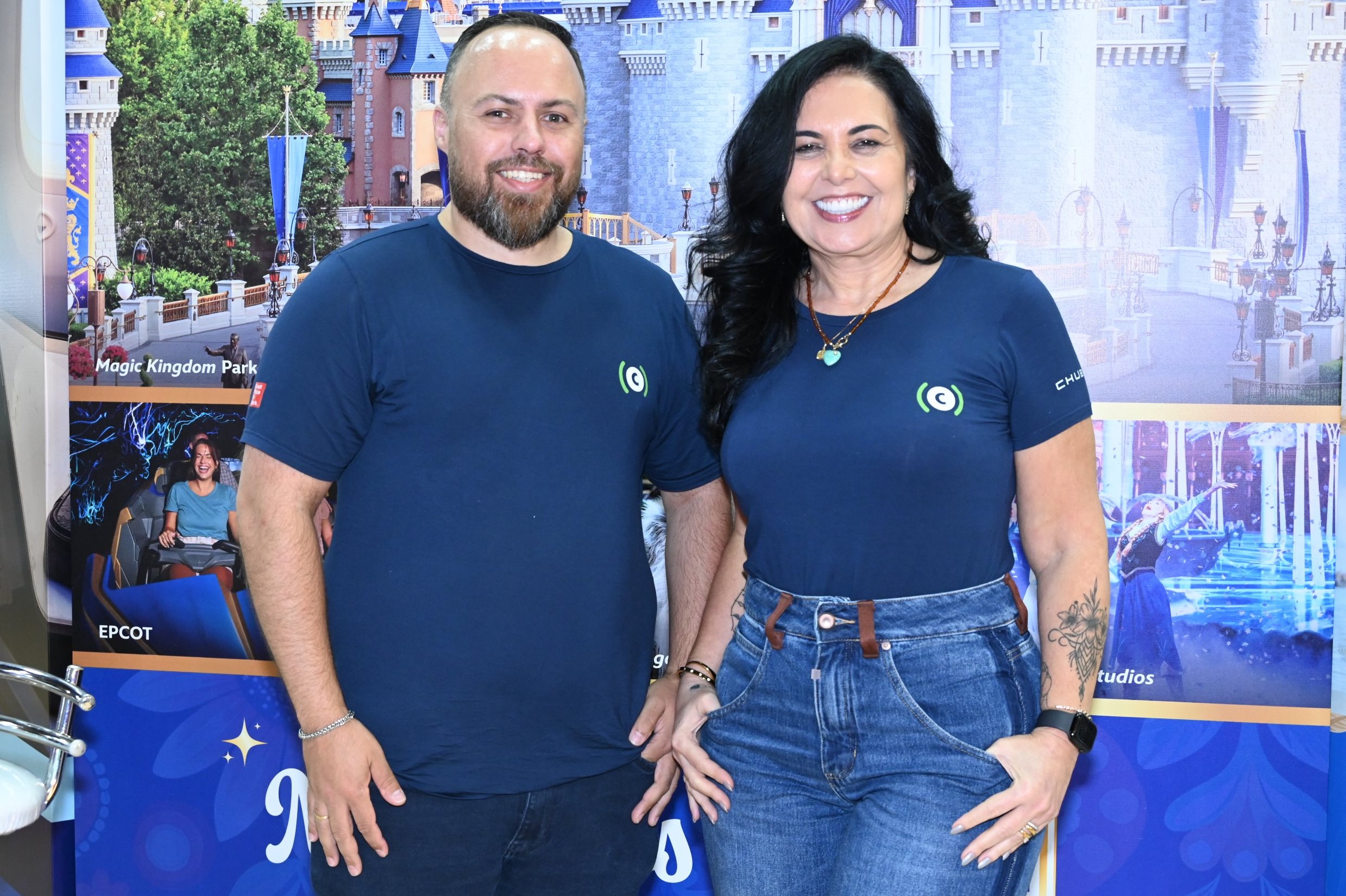 Claudia Brito e Leandro Nicochelli, da Coris