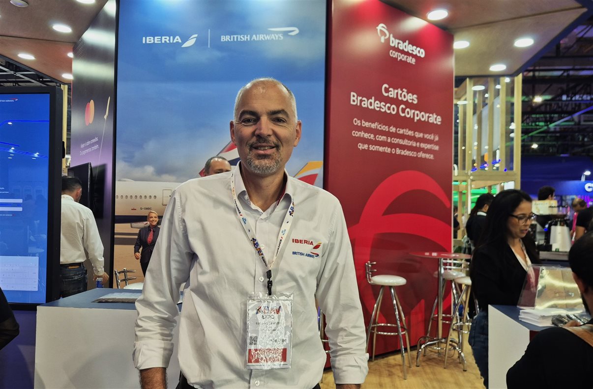 Luciano Cardoso, chefe de Vendas da Iberia/British Airways