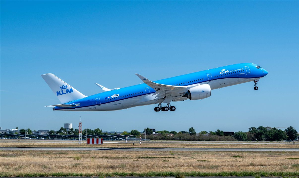 A350 será utilizado em rotas de longo curso a partir de sua base no Aeroporto Schiphol, em Amsterdã