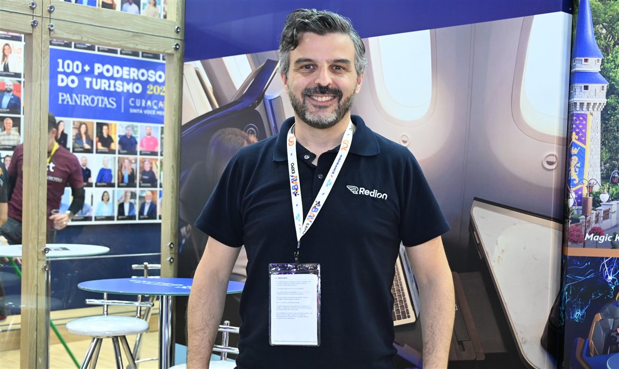 Fábio Pessoa, diretor de Travel da Redion