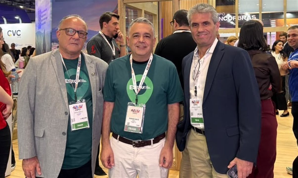 Paulo Renato, Raimundo Pinheiro e Leonardo Menezes, diretores da Cooptures