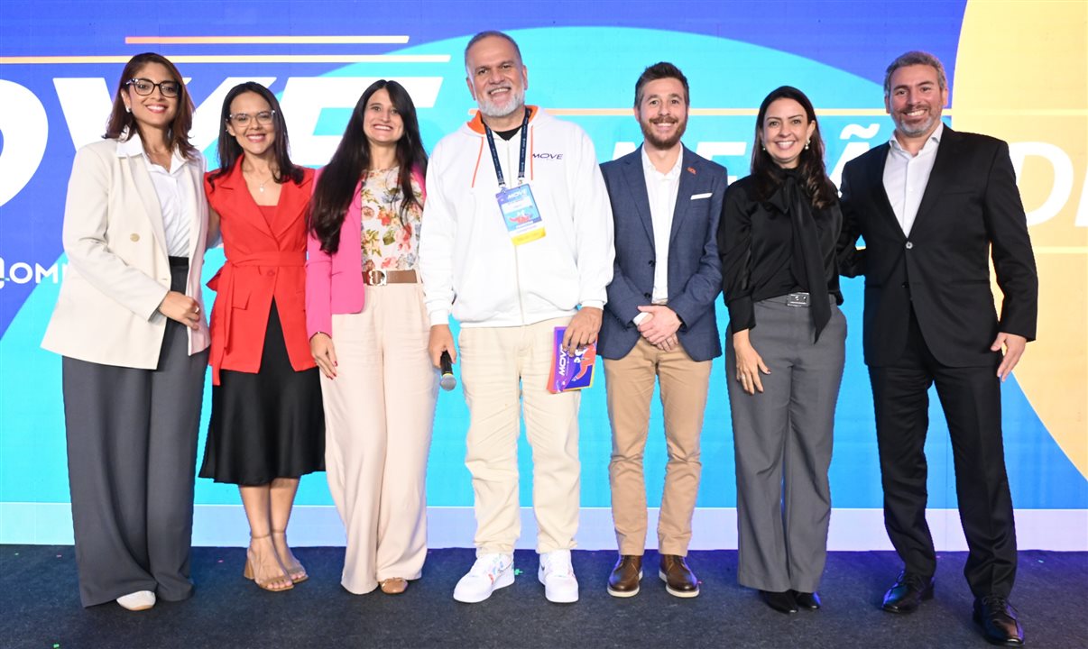 Daniela Jesus (RedBull Bragantino), Claudia Cordeiro (Grupo Ser Educacional), Carolina Ferreira (ArcelorMittal), Artur Luiz Andrade (PANROTAS), Danillo Barbizan (Gol), Aline Mafra (Latam) e Ricardo Bezerra (Azul)