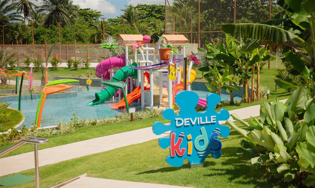 Área kids do Hotel Deville Prime Salvador
