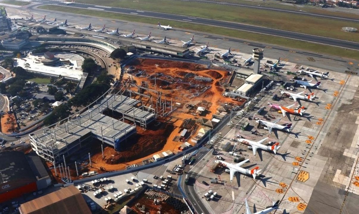 Aeroporto de Congonhas inaugura novo terminal em 2028