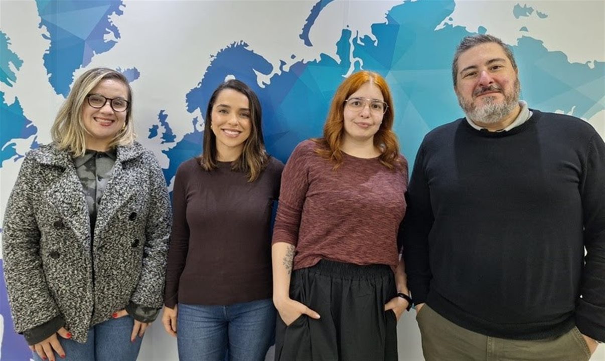 Caroline Bergoce, Isabela Caillaux, Mariana Bruno e Fabiano Bellini reforçam o time de Aviação e Turismo da Aviareps
