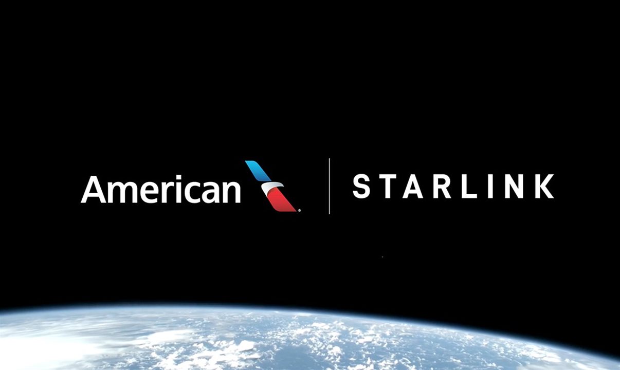Instalações começarão no início de 2027 e a companhia aérea prevê equipar mais de 1 mil aeronaves com o Performance Aero Terminal da Starlink, que pode oferecer velocidades de até 1 Gbps por terminal