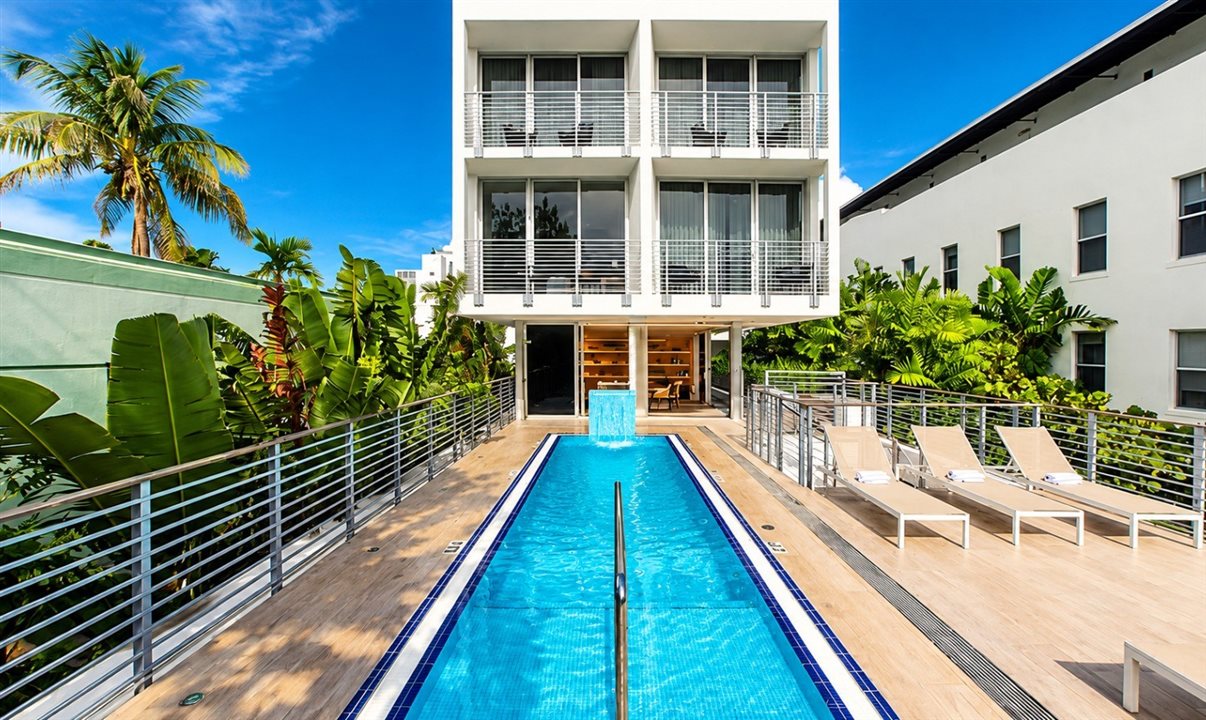 The Meridian Hotel by At Mine Hospitality, em Miami Beach, passou a ter gestão da startup brasileira Smart Hotéis