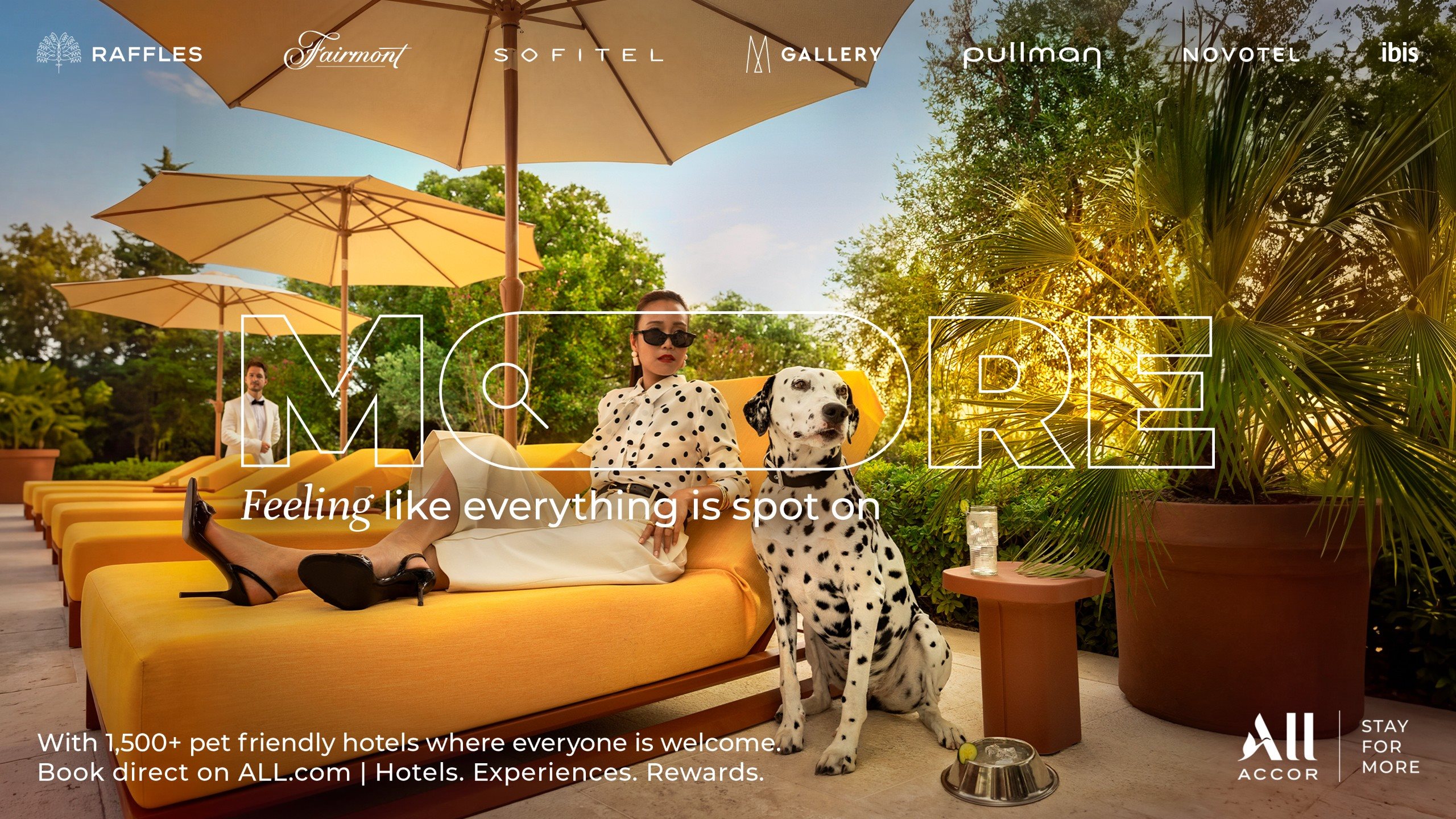 A novo posicionamento Stay for More, do programa All Accor, já está nas plataformas da empresa