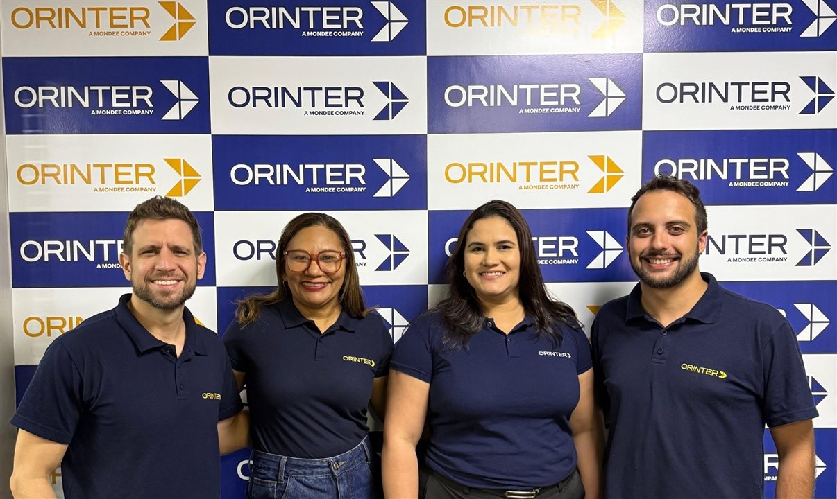 Eduardo Vansan, Luciana Dutra, Vanessa Garmes e Richard Sayeg, da Orinter