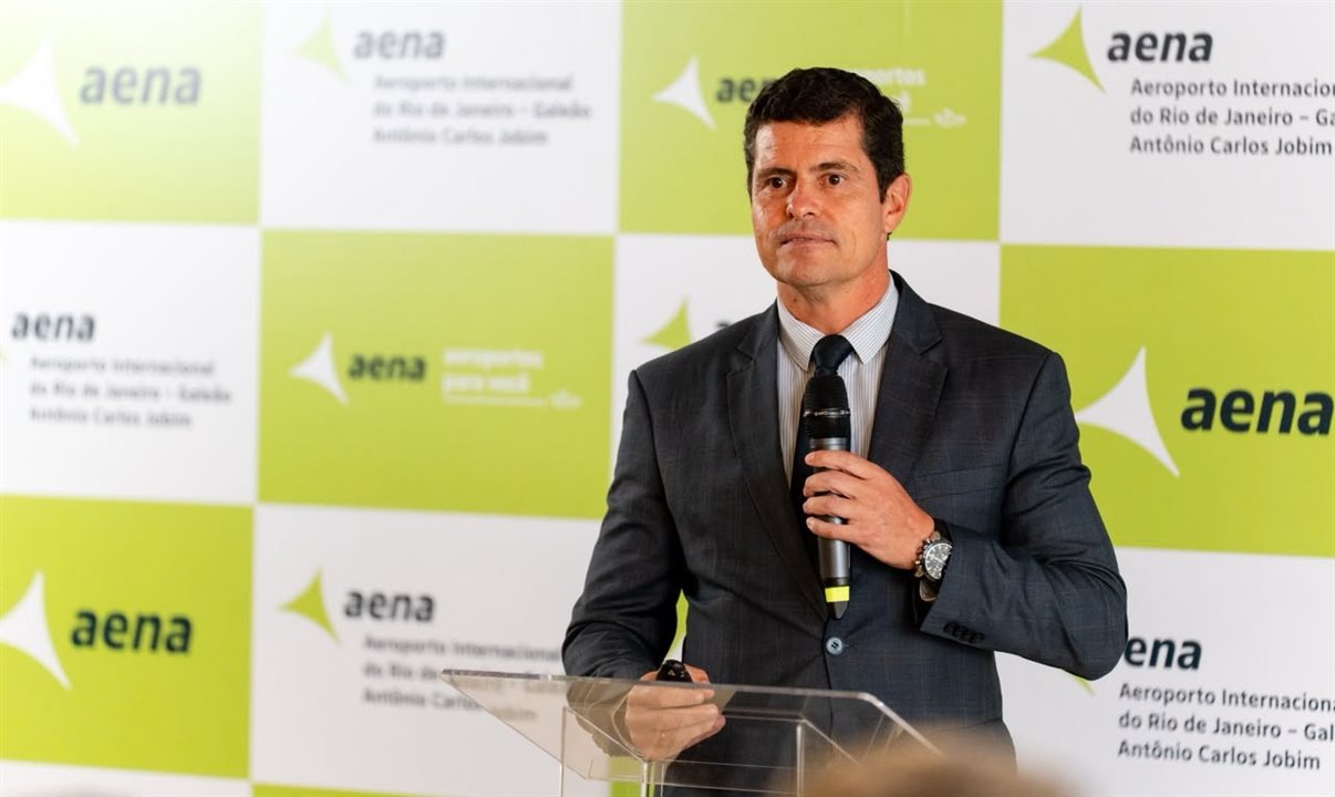 Santiago Yus, diretor-presidente da Aena Brasil<br/>