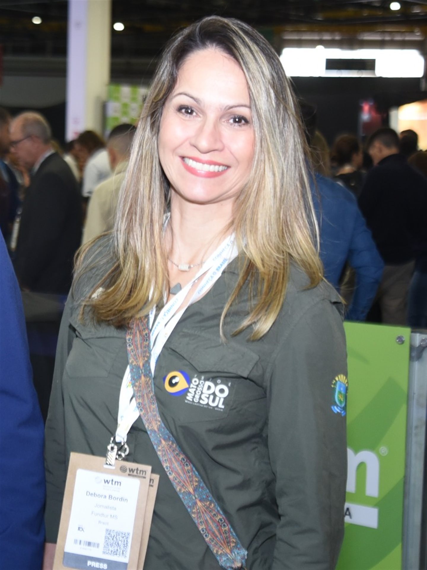 D&eacute;bora Bordin, executiva de Comunica&ccedil;&atilde;o do Fundtur-MS