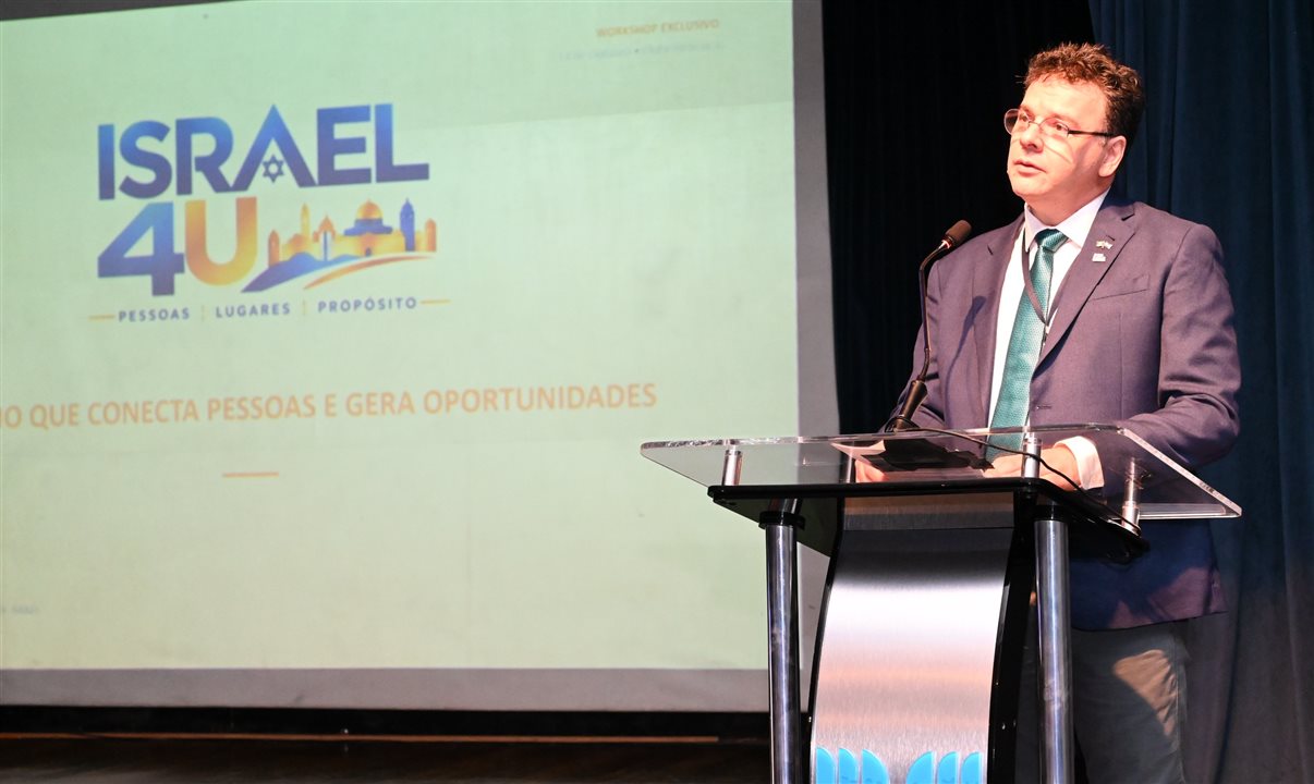 Paulo Barbosa, diretor do Ministério do Turismo de Israel para o Brasil
