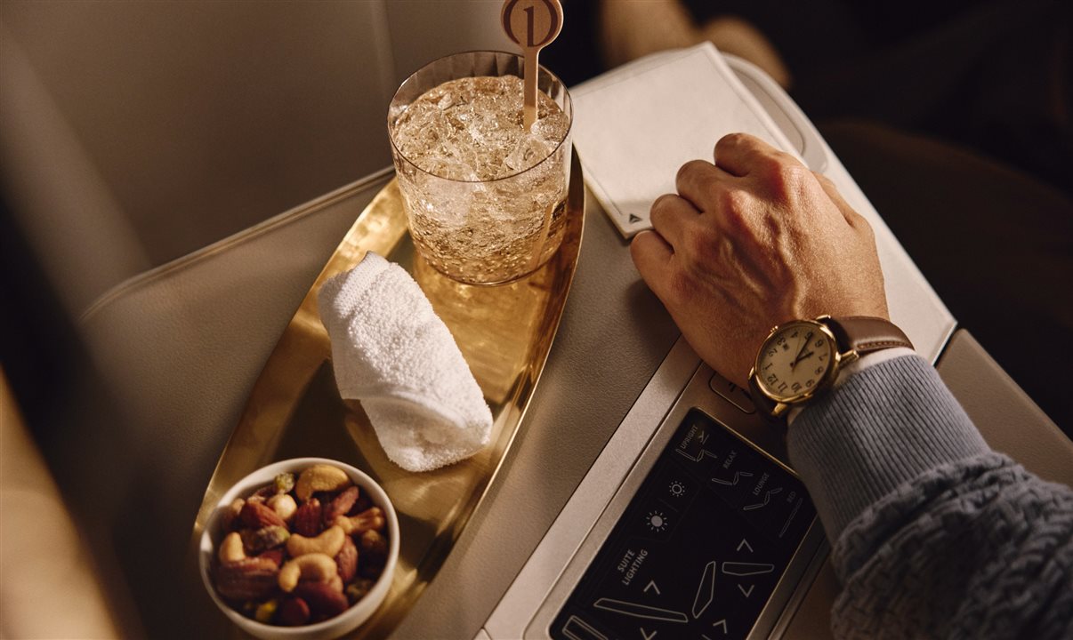 Delta One tem novas opções premium para passageiros da cabine