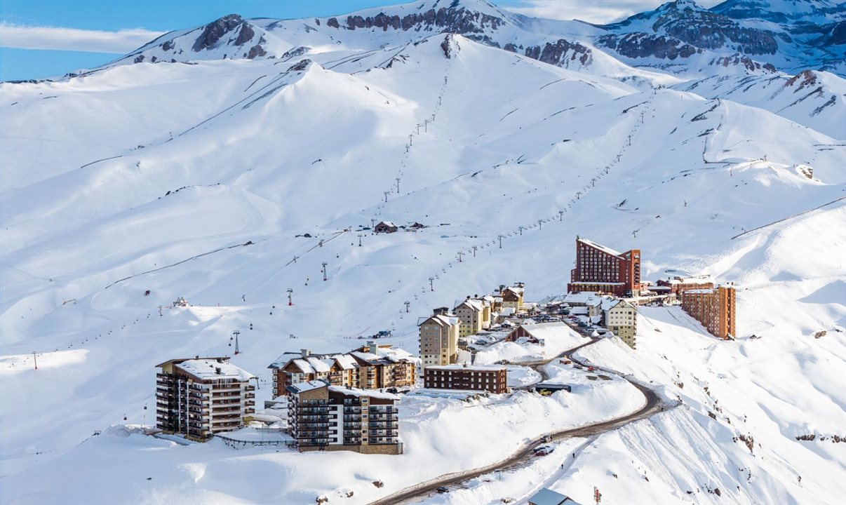 Até agora, Valle Nevado recebeu uma média de 3 mil visitantes por dia, com uma ocupação hoteleira que superou os 95%
