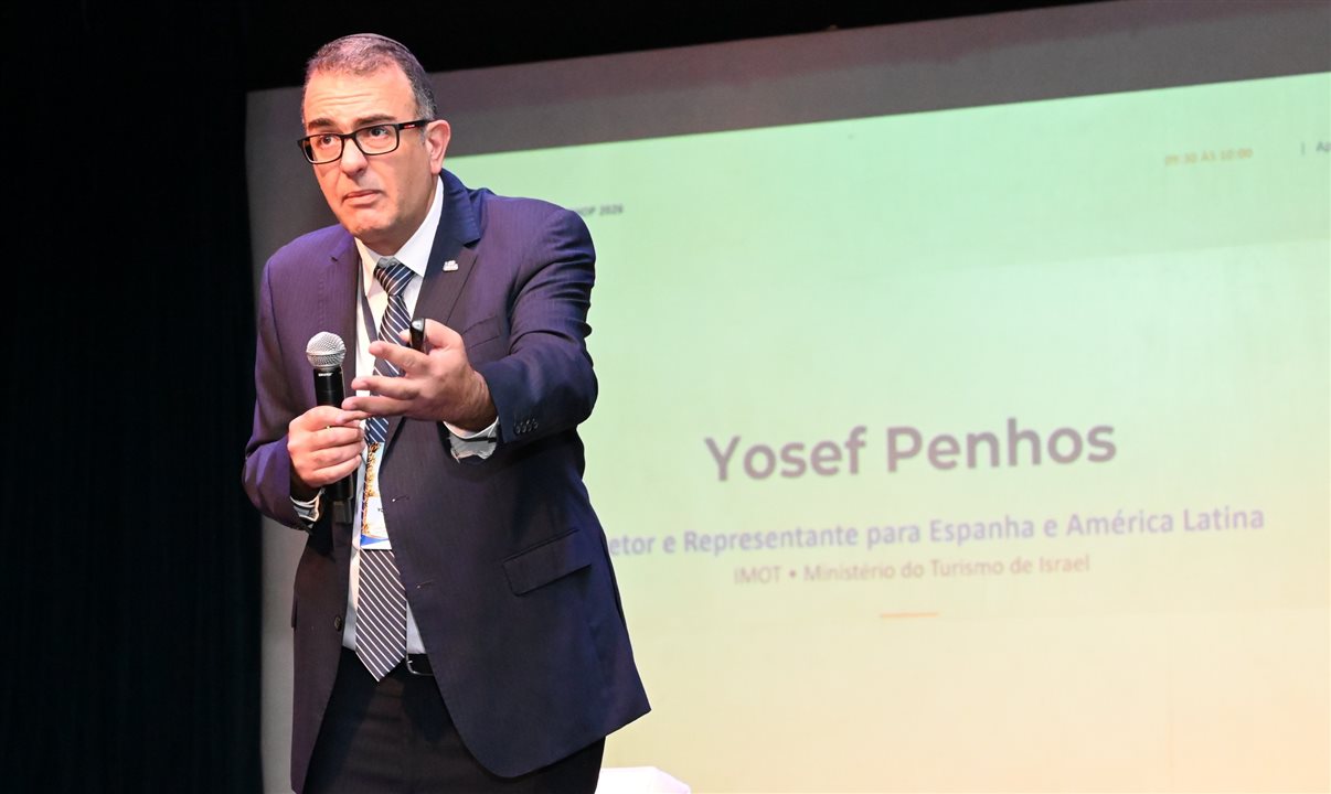 Yosef Penhos, diretor para a América Latina e Espanha do Ministério do Turismo de Israel