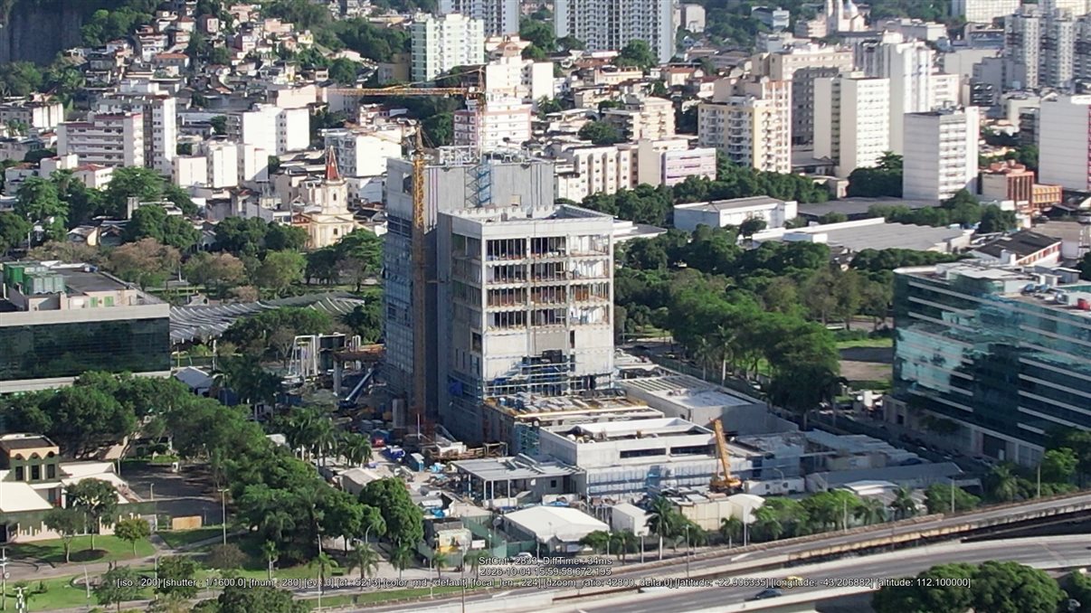 Obras avançadas do novo Consulado dos EUA no Rio de Janeiro