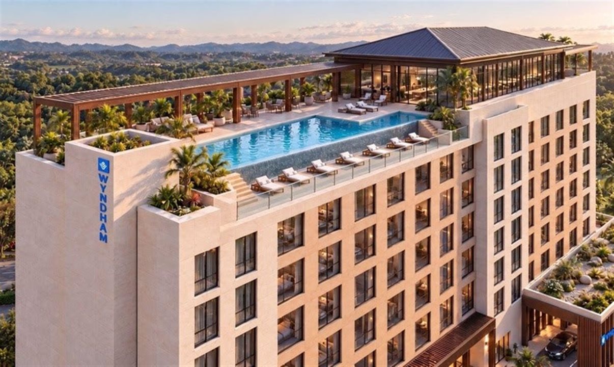 Wyndham Poás contará com oito andares e quartos Standard de 36 metros quadrados