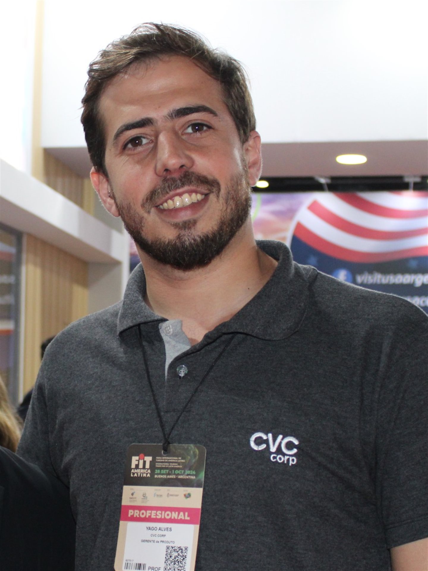 Yago Masid, gerente de Produto Internacional de Am&eacute;rica do Sul na CVC Corp