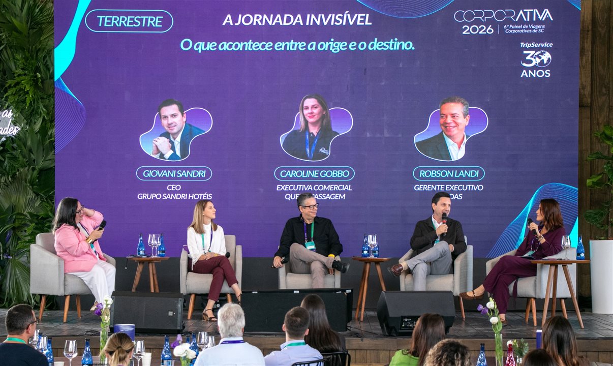 Um dos painéis do Corporativa debateu a jornada invisível