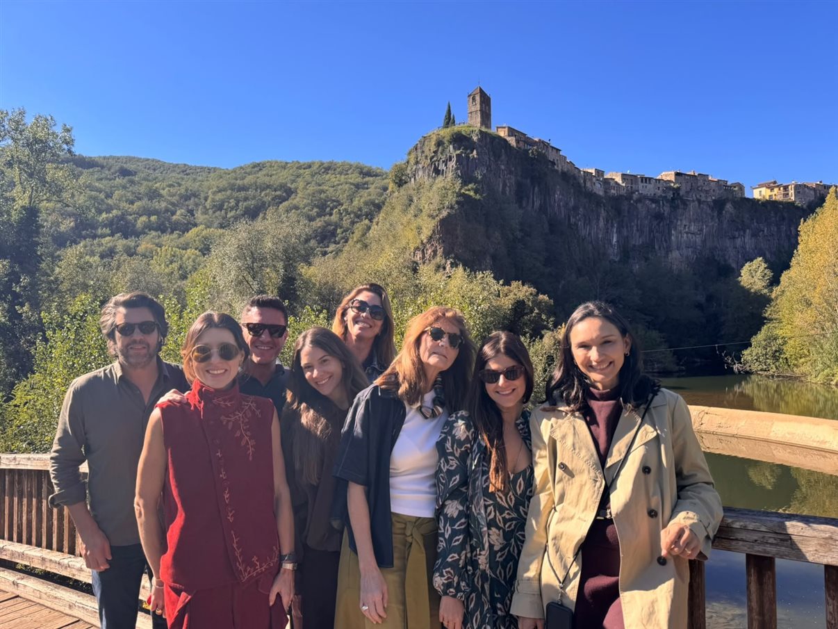 Grupo de brasileiros presentes no Casar na Espanha