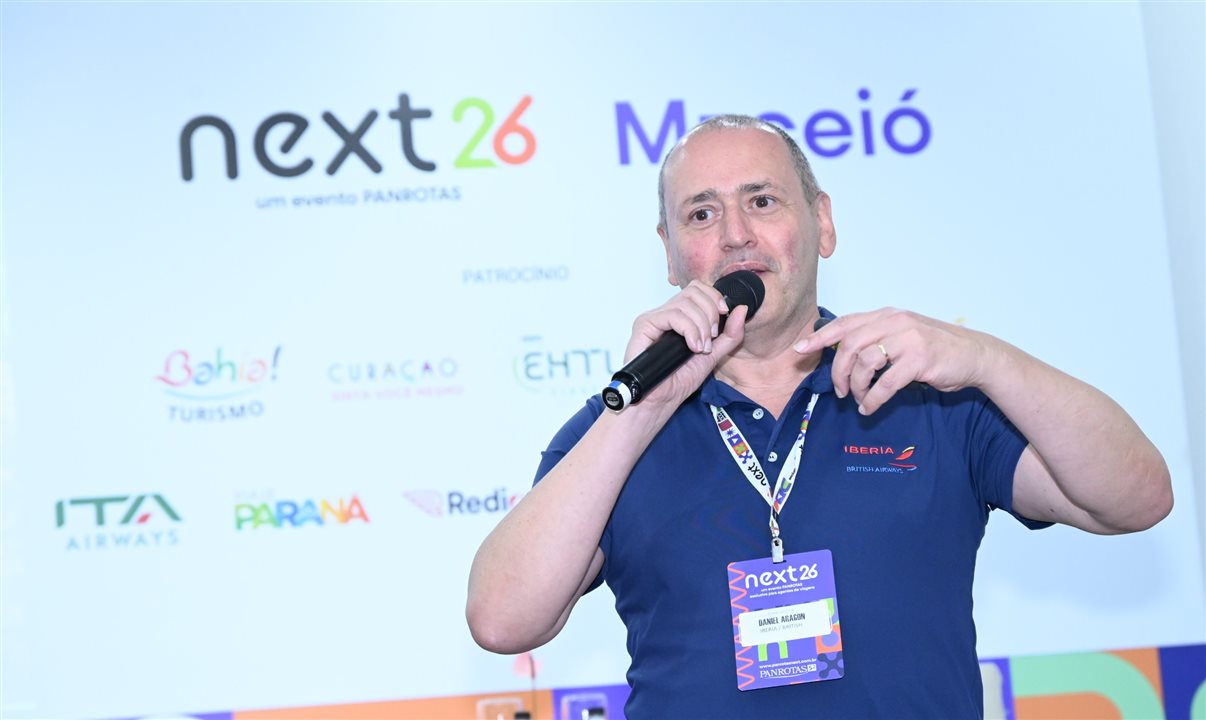 Daniel Aragon, Account Manager da Iberia no Brasil