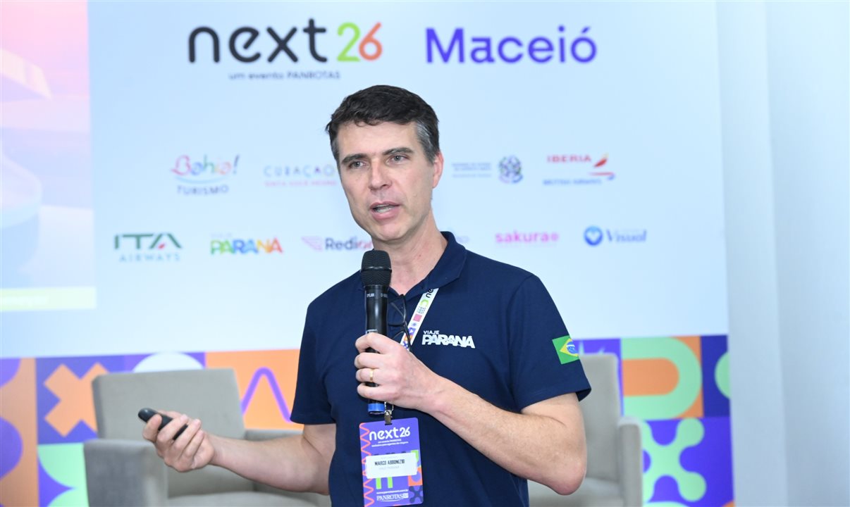 Marco Abbonizio, assessor do Viaje Paraná