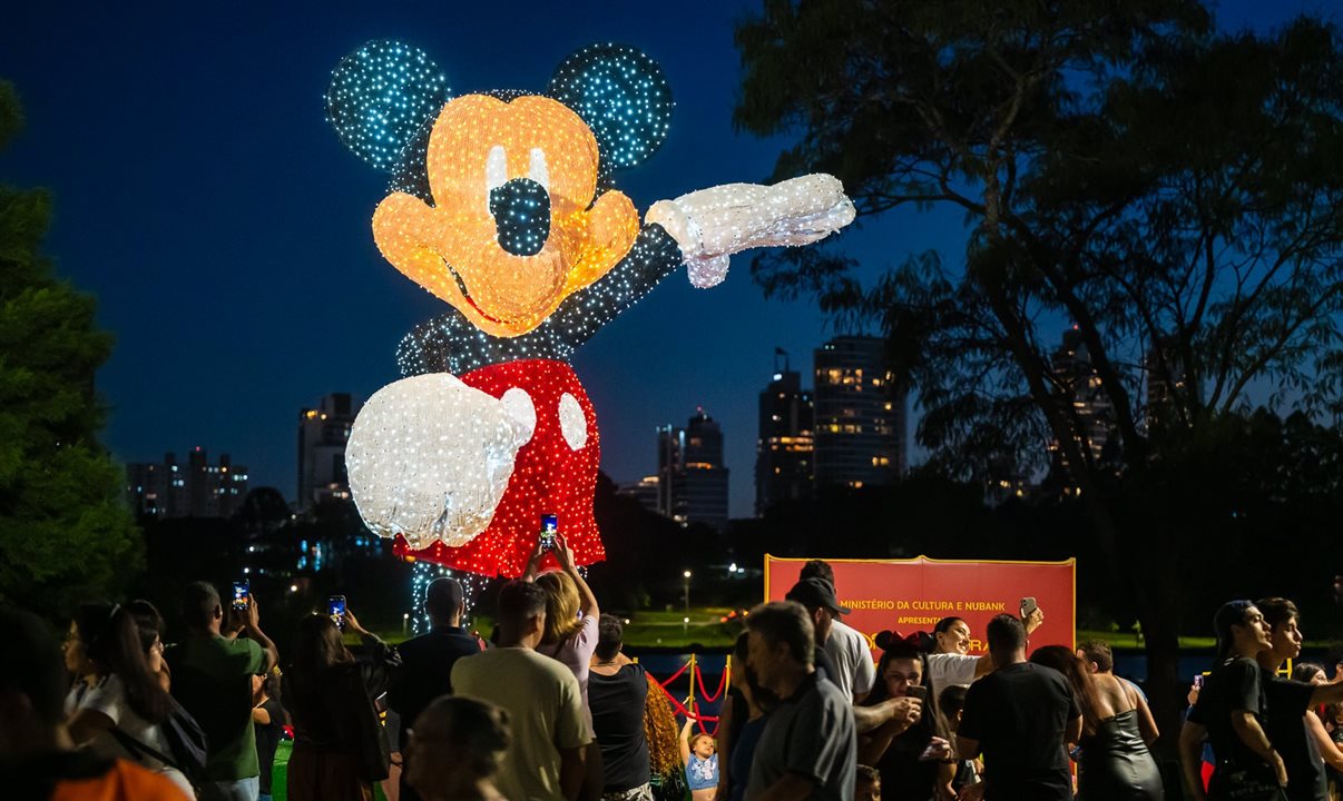 Natal da Disney volta a Curitiba pela segunda vez