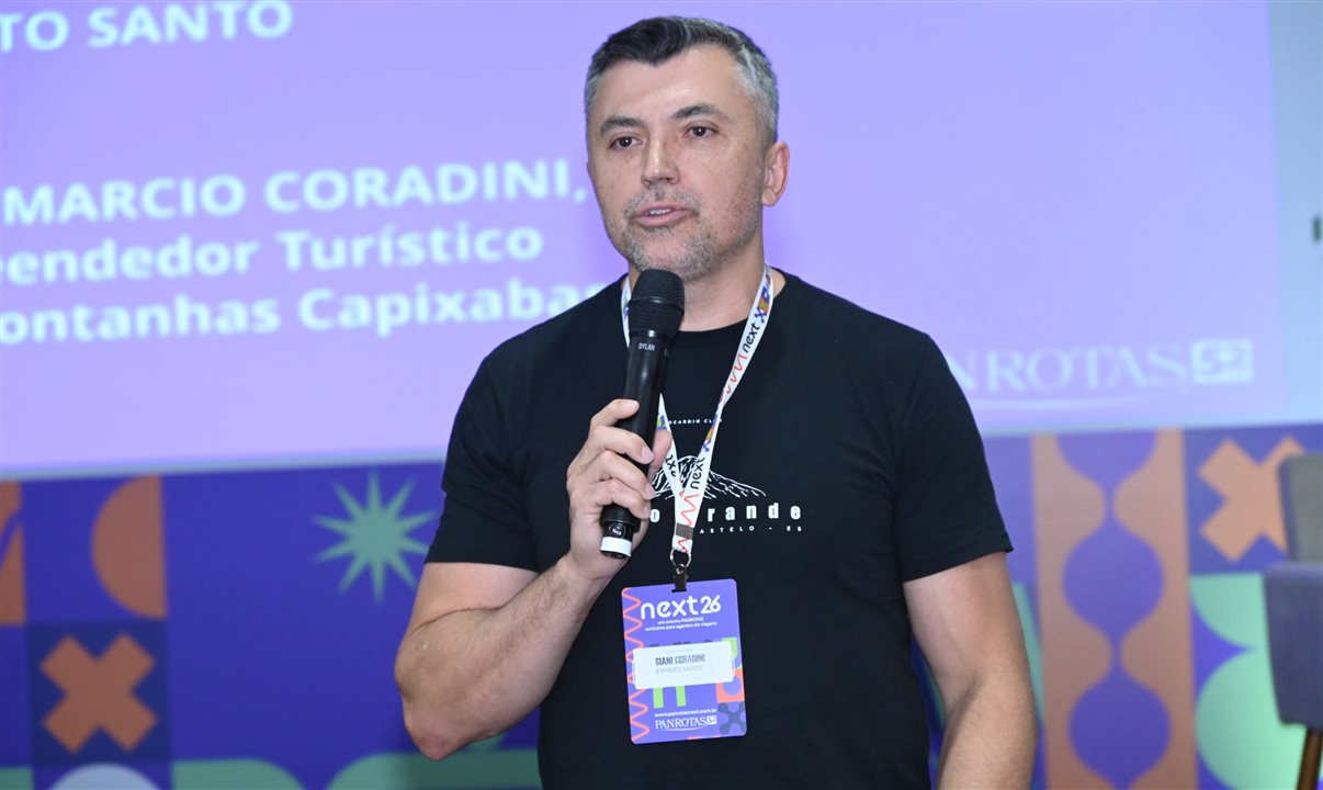 Giani Coradini, empreendedor turístico das Montanhas Capixabas