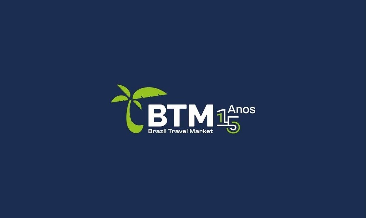 Marca comemorativa dos 15 anos do Brazil Travel Market (BTM)